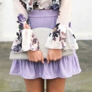 J crew velvet skirt w pockets (like new!)